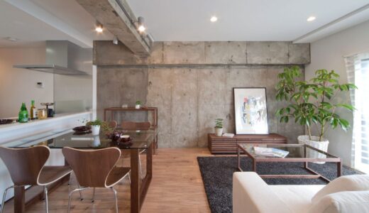 仙台市　ミッドセンチュリー家具と調和するリノベーション